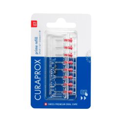 CURAPROX RECHARGES BROSSETTES INTERDENTAIRES PRIME CPS 07 sans Manche -8 Brossettes