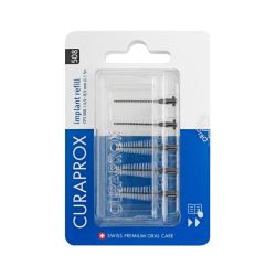 CURAPROX RECHARGES BROSSETTE INTERDENTAIRE PERIO CPS 508 sans Manche - 5 Brossettes