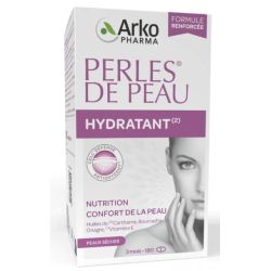 PERLES DE PEAUHydratant Huile Bourrache & Onagre - 180 Capsules