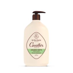 ROGÉ CAVAILLÈS GEL BAIN DOUCHE Amande Verte Peaux Sensibles - 1L