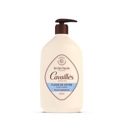 ROGÉ CAVAILLÈS GEL BAIN DOUCHE Fleur de Coton Peaux sensibles - 1L