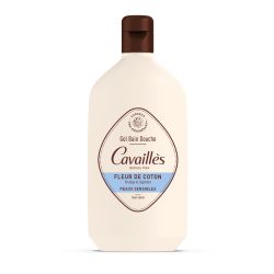 CAVAILLÈS GEL BAIN DOUCHE Fleur de Coton Peaux sensibles 400ml