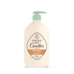 ROGÉ CAVAILLÈS GEL BAIN DOUCHE Huile de Macadamia Peaux Sèches BIO - 1L