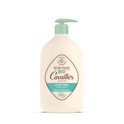 ROGÉ CAVAILLÈS GEL BAIN DOUCHE Aloe Vera Peaux Sensibles BIO - 1L