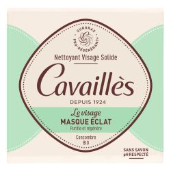 CAVAILLÈS VISAGE MASQUE ÉCLAT Concombre BIO - 70g