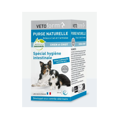 VETOFORM Purge Naturelle Spécial Hygiène Intestinale - 50