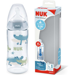 NUK BIBERON FIRST CHOICE+ 6-18 mois - 360ml