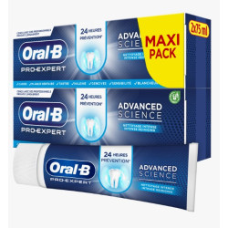 ORAL-B DENTIFRICE ADVANCED SCIENCE - Lot de 2x75ml