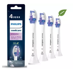 PHILIPS SONICAR S2 SENSITIVE - 4 Têtes de Brosse à Dents