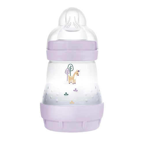 MAM BIBERON EASY START ANTI-COLIQUE +0 Mois Débit 1 Lilas -