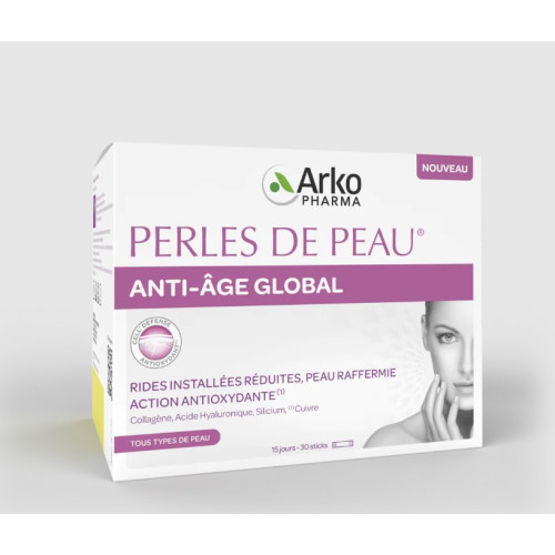 PERLES DE PEAU Anti-Age Global - 30 Sticks