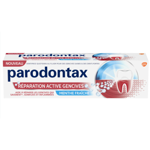 PARODONTAX DENTIFRICE Réparation Active Gencives - 75ml