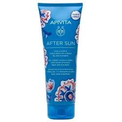 APIVITA SOLAIRE AFTER SUN FACE & BODY CREAM-GEL - 200ml