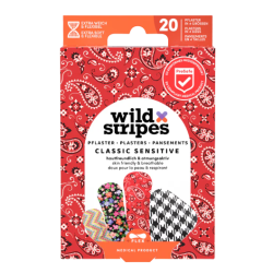 WILD STRIPES CLASSIC SENSITIVE Imprimés - 20 Pansements