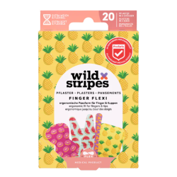 WILD STRIPES FINGER FLEXI Nourriture - 20 Pansements