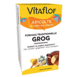 VITAFLOR APICULTE Tisane Grog - 20 Sachets