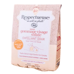 RESPECTUEUSE Gommage Visage Solide Exfoliant Doux - 35g