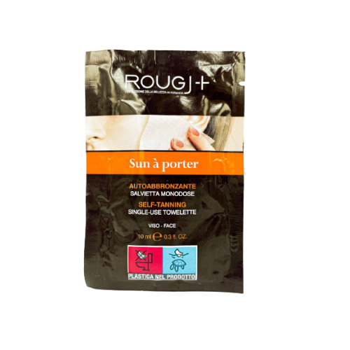 ROUGJ SUN A PORTER Lingettes Autobronzantes - 1 Lingette de 10ml