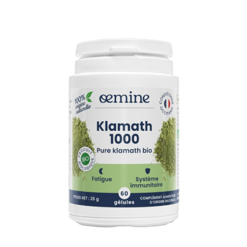 OEMINE KLAMATH 1000 BIO - 60 Gélules