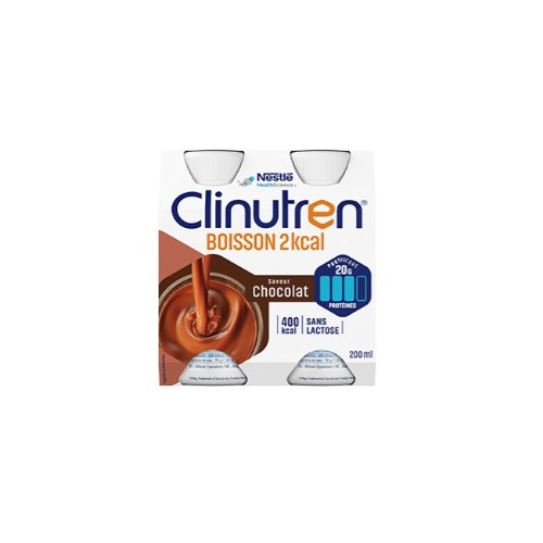 CLINUTREN HP/HC+ 2KCAL Vanilla - 4 x 200ml Bottles