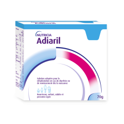 ADIARIL REHYDRATATION ORALE Bébé - 10 Sachets de Poudre pour