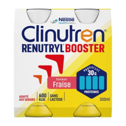 RENUTRYL BOOSTER Chocolate - 4 Bottles of 300ml