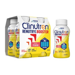 CLINUTREN RENUTRYL BOOSTER Caramel - 4 Bouteilles de 300ml