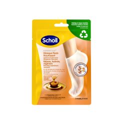 SCHOLL MASQUE PIEDS Nourrissant au Miel de Manuka et Beurre de Karité - 1 Paire