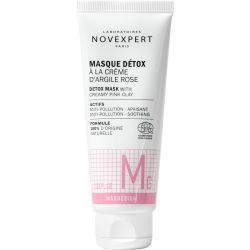 NOVEXPERT MASQUE DÉTOX À LA CRÈME D'ARGILE ROSE - 75ML