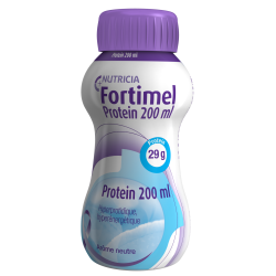 FORTIMEL PROTEIN Neutre - 4 Bouteilles de 200ml