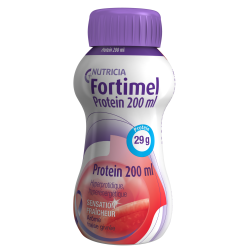 FORTIMEL PROTEIN Fraise Givrée - 4 Bouteilles de 200ml