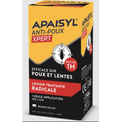 APAISYL POUX XPERT Poux et Lentes 100ml