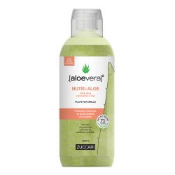 ZUCCARI NUTRI ALOE Pulpe Aloe Vera Goût Pêche Blanche - 1000ml