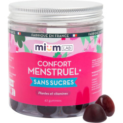 MIUM LAB CONFORT MENSTRUEL Sans Sucre - 42 Gummies