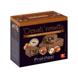 PROTIFAST BARRES Crousti Noisette - 7 Barres Hyperprotéinées