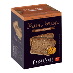 PROTIFAST Pain Brun en Tranches - 500g