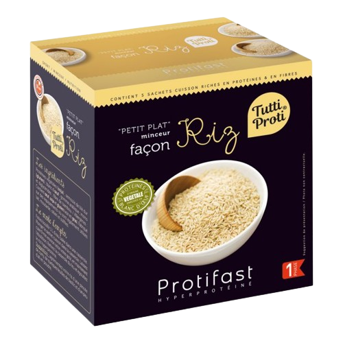 PROTIFAST Plat Minceur Riz Tutti Proti 5 Sachets