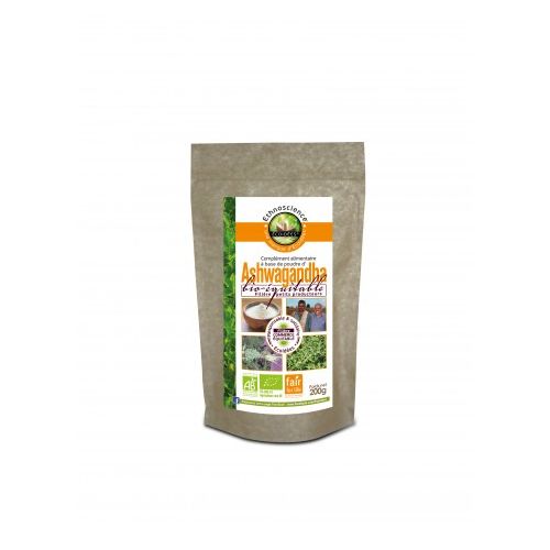 ECOIDEES ORGANIC & FAIR TRADE ASHWAGANDHA POWDER - 200g