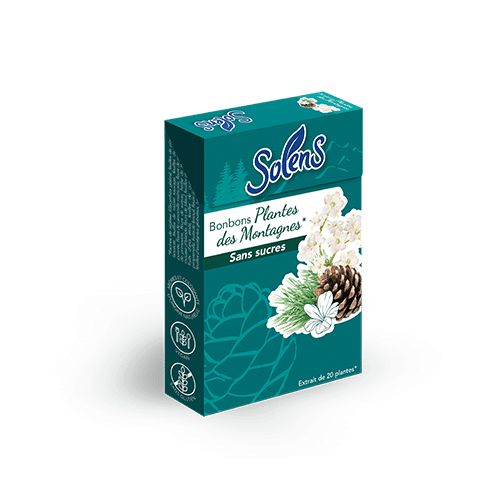 SOLENS BONBONS Sugar Free Mountain Herbs - 50g