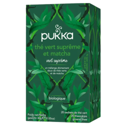 PUKKA THÉ VERT Matcha - 20 Sachets