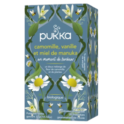 PUKKA INFUSION Camomille Vanille Miel - 20 Sachets