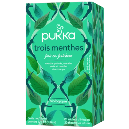 PUKKA INFUSION Three Mints - 20 Sachets