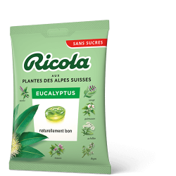 RICOLA EUCALYPTUS Bonbons Sans Sucres - 70g