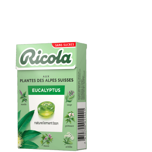 RICOLA EUCALYPTUS Sugarfree Candies 50g