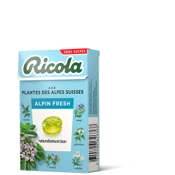 RICOLA ALPIN FRESH Bonbons Sans Sucres 50g