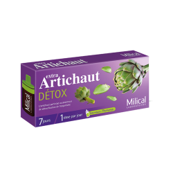 MILICAL EXTRA ARTICHAUT DETOX Saveur Pomme - 7x10ml