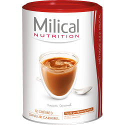 MILICAL CRÈME HYPER PROTÉINÉE Caramel - 12 Repas