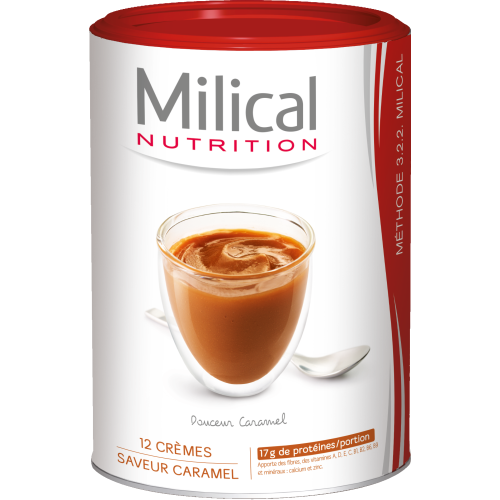 MILICAL CRÈME HYPER PROTÉINÉE Caramel - 12 Repas