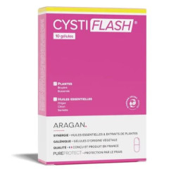 ARAGAN CYSTIFLASH - 10 Capsules