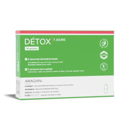 ARAGAN DETOX 7 JOURS - 14 Capsules